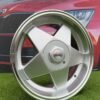 Borbet A Style R16X7J 4x100/4x114.3 ET20 67.1 Silver with Diamond cut lip for BMW E30, Audi, VW