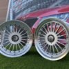 Alpina Classic Style R17X9J 5X112/5X120 ET15 72.6 Silver with black Rivets