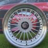 Alpina Classic Style R17X9J 5X112/5X120 ET15 72.6 Silver with black Rivets