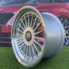 Alpina Classic Style R17X9J 5X112/5X120 ET15 72.6 Silver with black Rivets