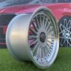 Alpina Classic Style R17X8J 5X112/5X120 ET20 72.6 Silver with Diamond cut lip and black rivets