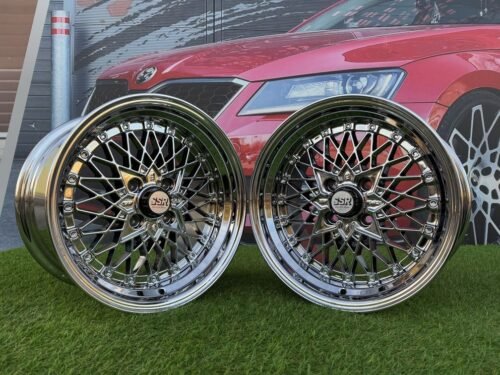 SSR Mesh Formula Style R15X8.25J 4X100 ET20 73.1 Chrome