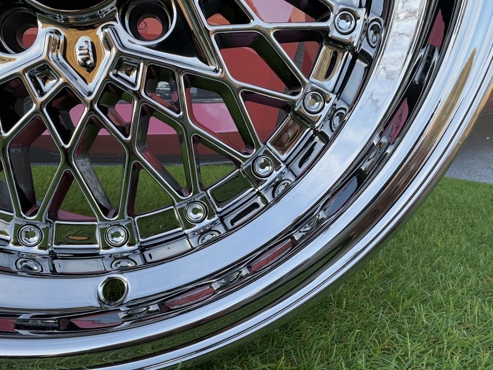 SSR Mesh Formula Style R15X8.25J 4X100 ET20 73.1 Chrome 7