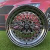SSR Mesh Formula Style R15X8.25J 4X100 ET20 73.1 Chrome