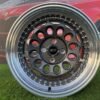 HVN Rotiform Style  R15X8J 4X100 ET10 73.1 Grey with Diamond cut lip