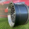 HVN Rotiform Style  R15X8J 4X100 ET10 73.1 Grey with Diamond cut lip