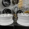 JDM Work Concept Style 18X8.5 5X114.3 ET28 73.1 White with machined lip