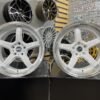 JDM Work Concept Style 18X9.5 5X114.3 ET22 73.1 White with machined lip