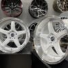 JDM Work Concept Style 18X9.5 5X114.3 ET22 73.1 White with machined lip