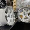 JDM Work Concept Style 18X9.5 5X114.3 ET22 73.1 White with machined lip