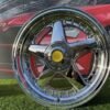 Ferrari Azev Type A Style R17X8.5J 4X100/5x100 ET25 73.1 Chrome