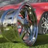 Ferrari Azev Type A Style R17X8.5J 4X100/5x100 ET25 73.1 Chrome