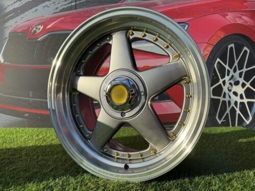 Ferrari Azev Type A Style R17X8.5J 4X100/5X100 ET25 73.1 Gunmetal
