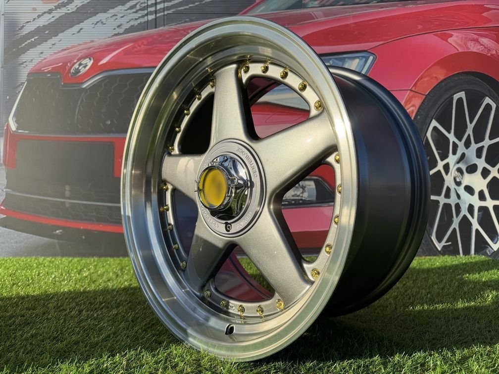 Ferrari Azev Type A Style R17X8.5J 4X100/5X100 ET25 73.1 Gunmetal 3