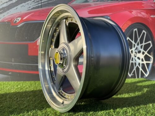 Ferrari Azev Type A Style R17X8.5J 4X100/5X100 ET25 73.1 Gunmetal