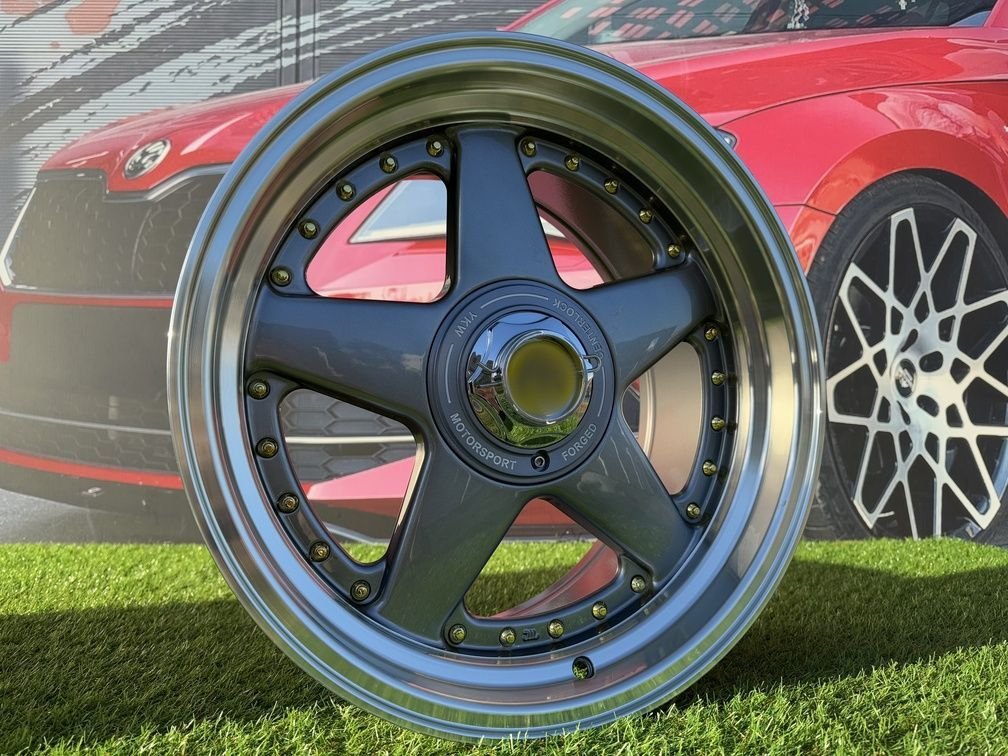 Ferrari Azev Type A Style R17X8.5J 4X100/5X100 ET25 73.1 Gunmetal 5