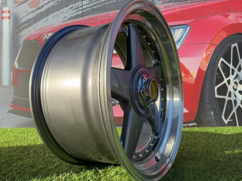 Ferrari Azev Type A Style R17X8.5J 4X100/5X100 ET25 73.1 Gunmetal 7