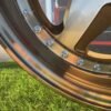 Ferrari 348 Style R17X8.5J 4X100 ET30 73.1 Bronze with silver rivets
