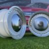 Smoothie Classic Style R17X7.5J 5X100/5X112 ET30 73.1 White with Diamond cut lip and gold rivets
