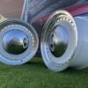 Smoothie Classic Style R17X7.5J 5X100/5X112 ET30 73.1 White with Diamond cut lip and gold rivets