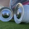 Smoothie Classic Style R17X7.5J 5X100/5X112 ET30 73.1 White with Diamond cut lip and gold rivets