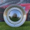 Smoothie Classic Style R17X7.5J 5X100/5X112 ET30 73.1 White with Diamond cut lip and gold rivets