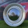 Smoothie Classic Style R17X7.5J 5X100/5X112 ET30 73.1 White with Diamond cut lip and gold rivets