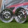 VW Classic Steel Type 2 Style R15X8.25J 4X100 ET20 73.1 Black Chrome