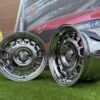 VW Classic Steel Type 2 Style R15X8.25J 4X100 ET20 73.1 Black Chrome
