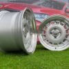 VW Classic Steel Type 2 Style R15X8.25J 4X100 ET20 73.1 Silver