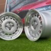 VW Classic Steel Type 2 Style R15X8.25J 4X100 ET20 73.1 Silver