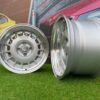 VW Classic Steel Type 2 Style R15X8.25J 4X100 ET20 73.1 Silver