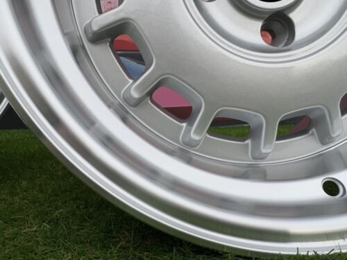VW Classic Steel Type 2 Style R15X8.25J 4X100 ET20 73.1 Silver