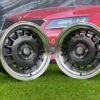 VW Classic Steel Type 2 Style R15X8.25J 4X100 ET20 73.1 Grey with Diamond cut lip