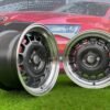 VW Classic Steel Type 2 Style R15X8.25J 4X100 ET20 73.1 Grey with Diamond cut lip