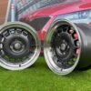 VW Classic Steel Type 2 Style R15X8.25J 4X100 ET20 73.1 Grey with Diamond cut lip