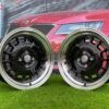 VW Classic Steel Type 2 Style R15X8.25J 4X100 ET20 73.1 Black