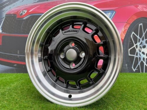VW Classic Steel Type 2 Style R15X8.25J 4X100 ET20 73.1 Black