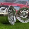VW Classic Steel Type 2 Style R15X8.25J 4X100 ET20 73.1 Chrome