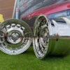 VW Classic Steel Type 2 Style R15X8.25J 4X100 ET20 73.1 Chrome