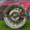 VW Classic Steel Type 2 Style R15X8.25J 4X100 ET20 73.1 Chrome