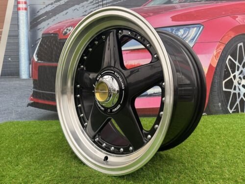Ferrari Azev Type A Style R17X8.5J 4X100/5X100 ET25 73.1 Black