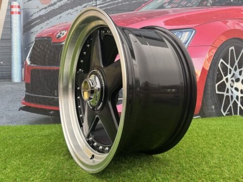 Ferrari Azev Type A Style R17X8.5J 4X100/5X100 ET25 73.1 Black
