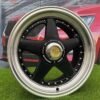 Ferrari Azev Type A Style R17X8.5J 4X100/5X100 ET25 73.1 Black