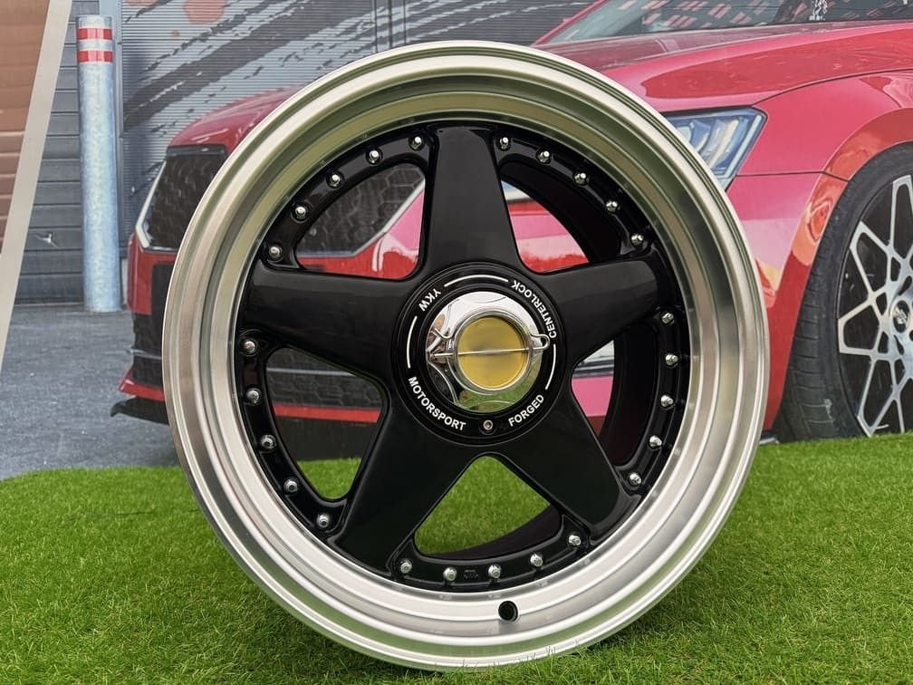 Ferrari Azev Type A Style R17X8.5J 4X100/5X100 ET25 73.1 Black 6