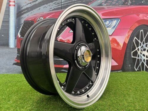Ferrari Azev Type A Style R17X8.5J 4X100/5X100 ET25 73.1 Black