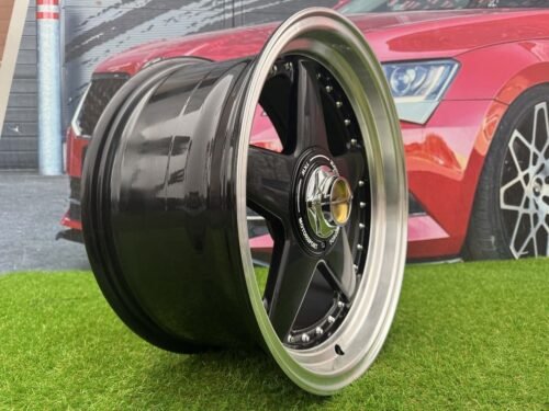 Ferrari Azev Type A Style R17X8.5J 4X100/5X100 ET25 73.1 Black