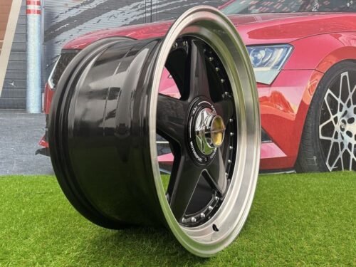 Ferrari Azev Type A Style R17X8.5J 4X100/5X100 ET25 73.1 Black
