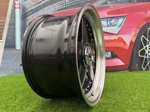Ferrari Azev Type A Style R17X8.5J 4X100/5X100 ET25 73.1 Black