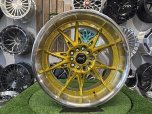 Inovit ST-05 Styling 17X9J 5X100/5X114.3 ET25 73.1 Candy Gold with Diamond Cut Lip